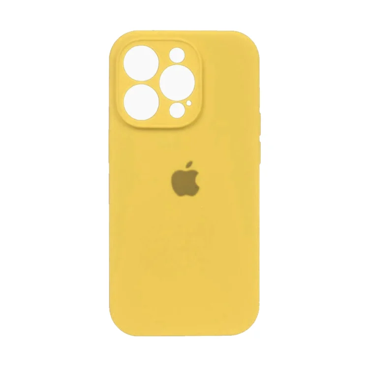 قاب سیلیکون اورجینال   مناسب IPHONE 14PRO – زرد