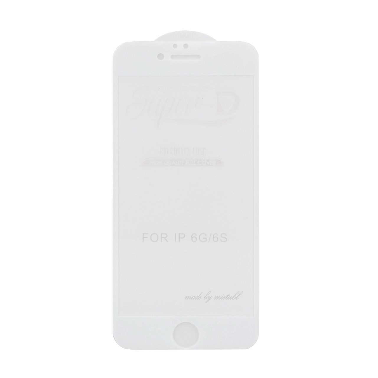 برچسب تمام صفحه سوپر دی مناسب ایفون 6/6S سفید
