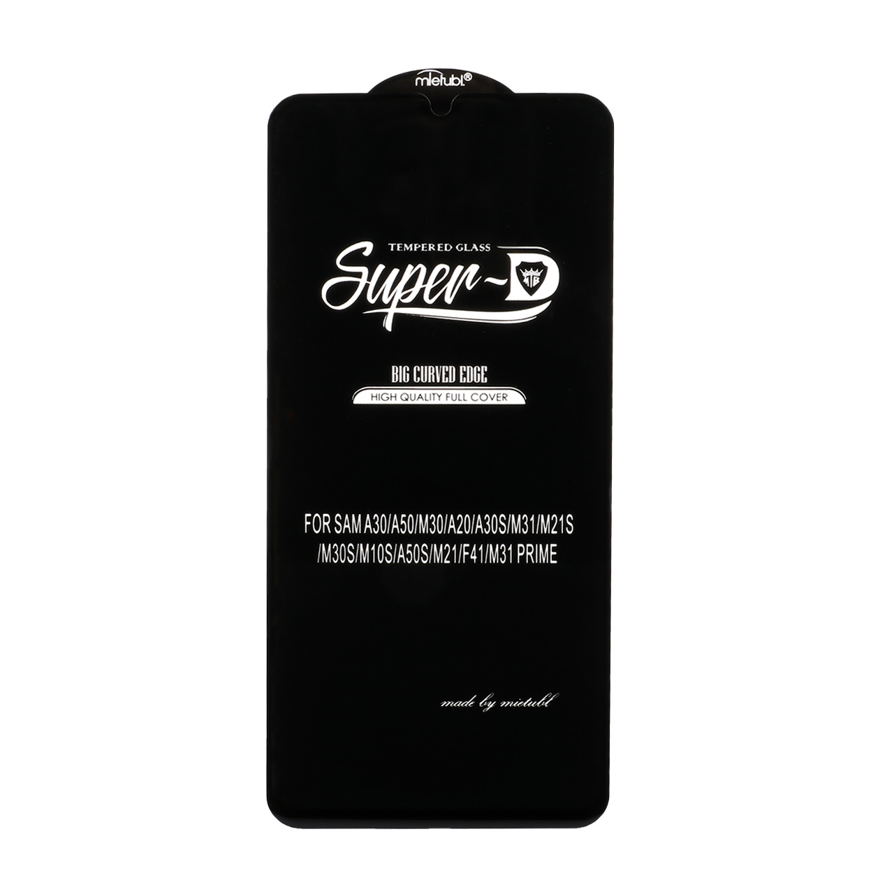 محافظ تمام صفحه SUPER D  مناسب SAMSUNG A20/A30/A50