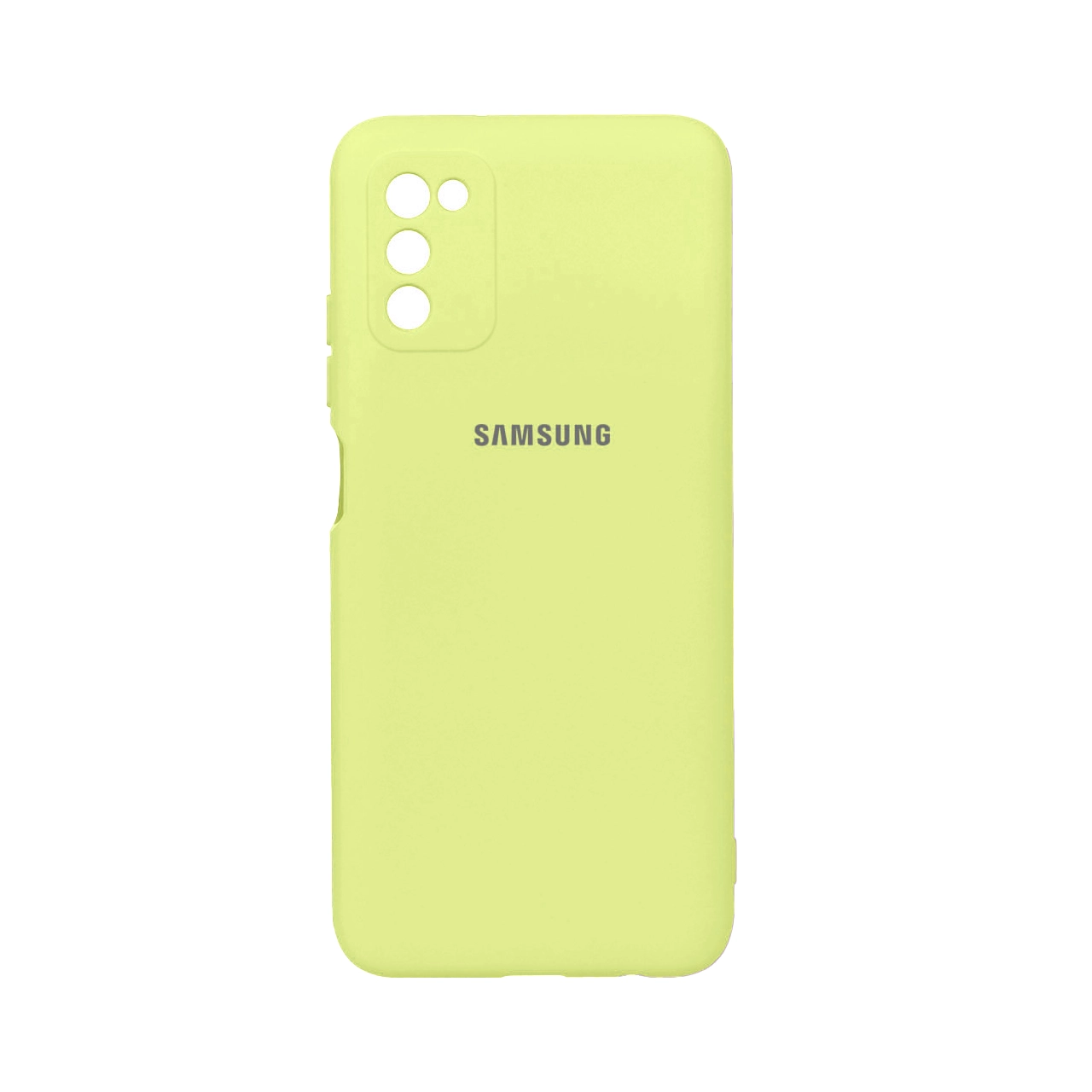 کاور سیلیکونی اورجینال مناسب گوشی موبایل سامسونگ A03S رنگ سبز