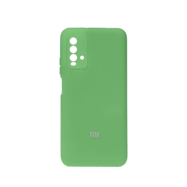 کاور سیلیکونی های کپی مناسب گوشی موبایل شیائومی redmi 9t رنگ سبز