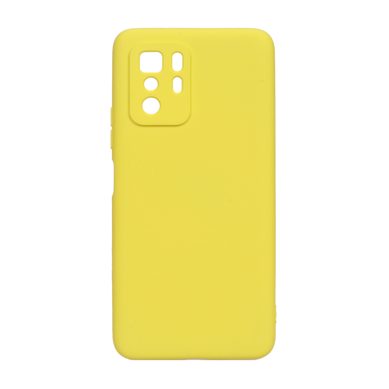 کاور سیلیکونی های کپی مناسب گوشی موبایل شیائومی  note 10 pro 5g poco x3 gt رنگ زرد