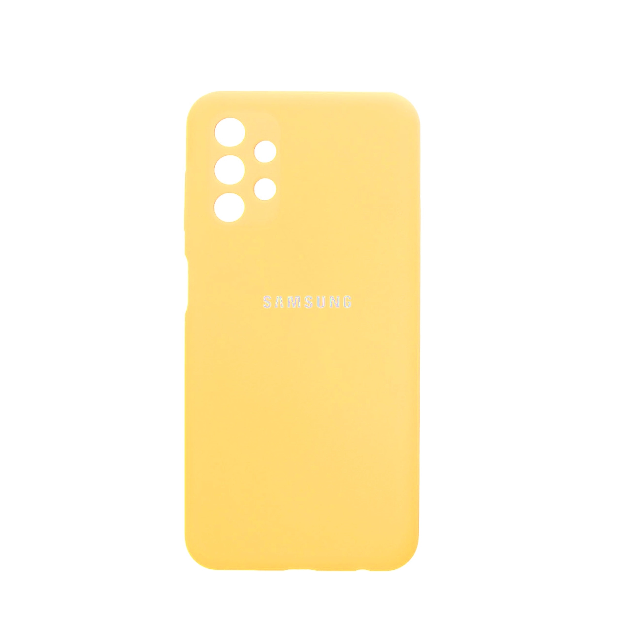 قاب سیلیکون اورجینال  مناسب SAMSUNG A13 4G -زرد