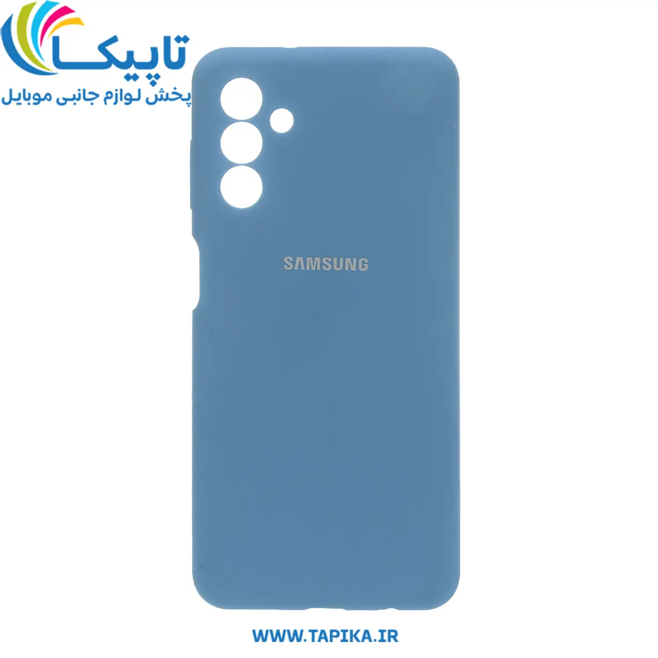 کاور سیلیکونی محافظ لنزدار مناسب گوشی موبایل سامسونگ A04S /A13 5G / M13 -آبی