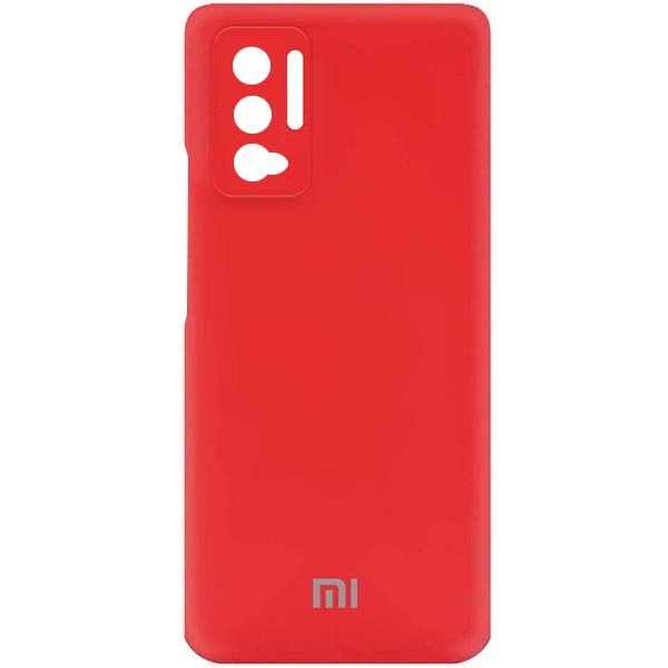 کاور سیلیکونی های کپی مناسب گوشی موبایل شیائومی note 10 5g رنگ قرمز