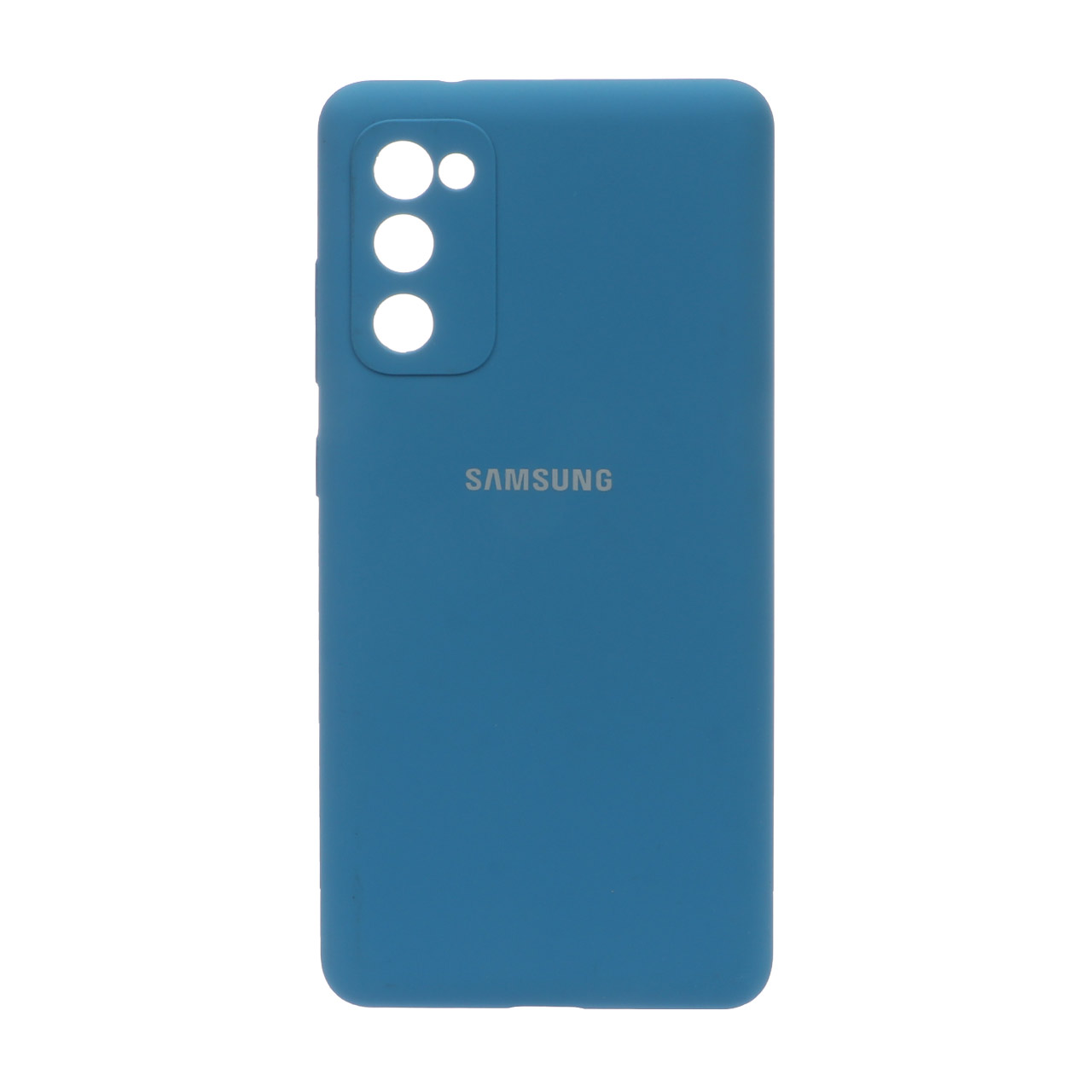 کاور سیلیکونی اورجینال مناسب گوشی موبایل سامسونگ S20 FE رنگ ابی