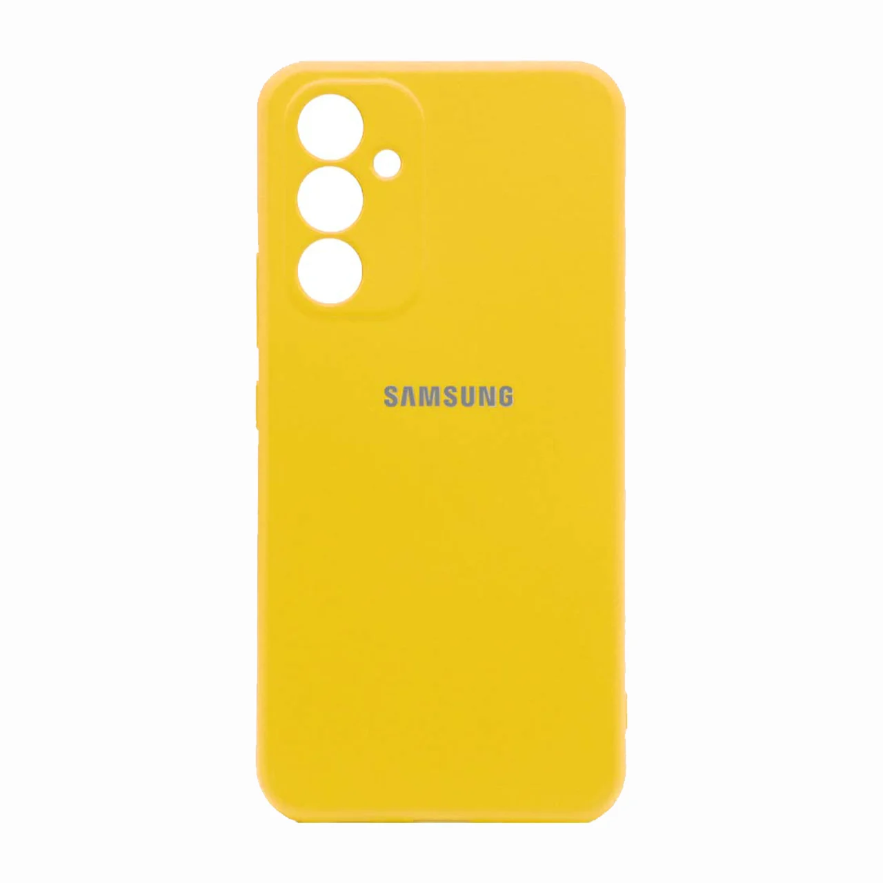 کاور سیلیکون اورجینال مناسب گوشی موبایل سامسونگ A24 -زرد