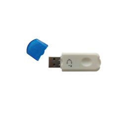 دانگل بلوتوث USBمدل میکروفن دار -سفید