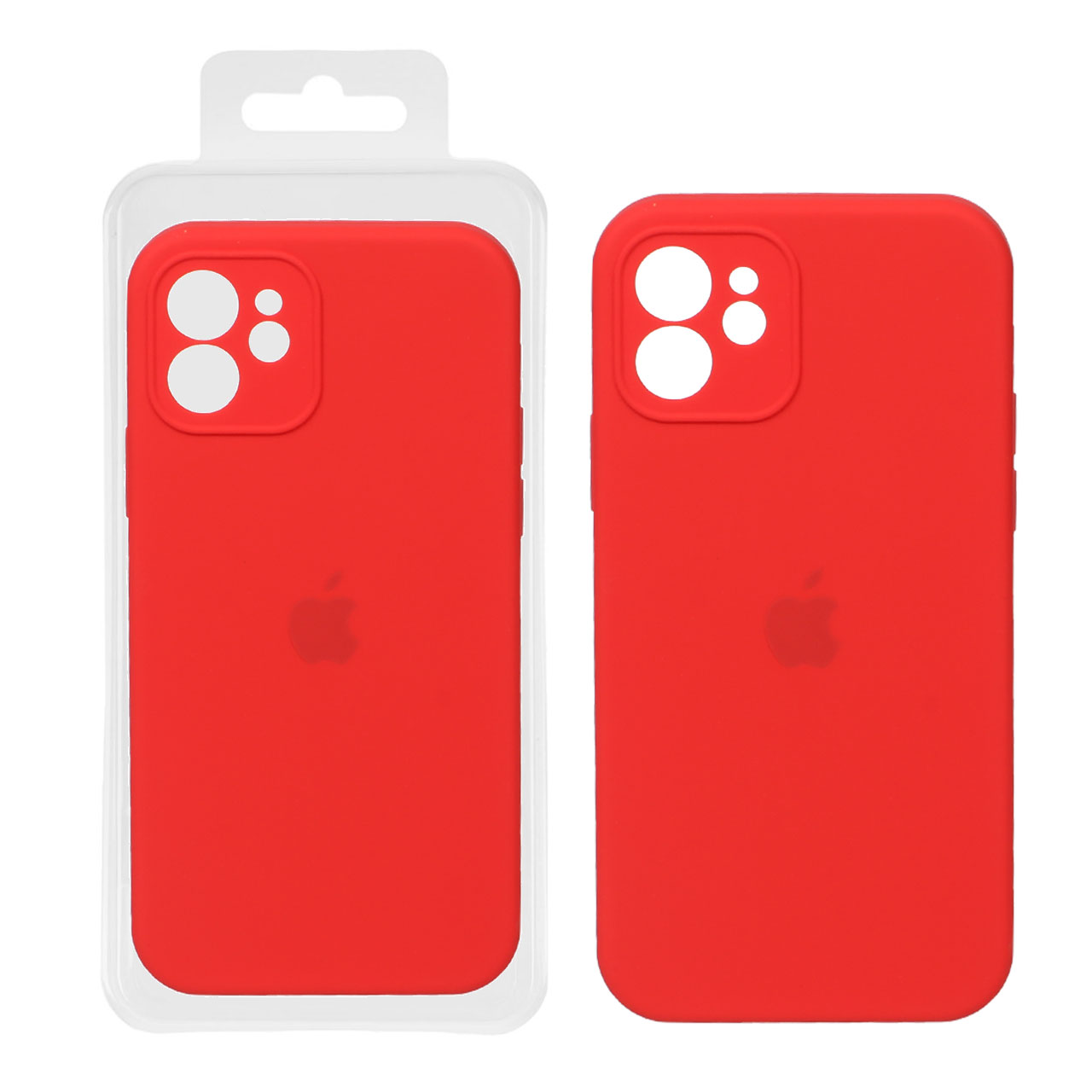 کاور سیلیکون کپی  مناسب گوشی موبایل آیفون 12 – قرمز