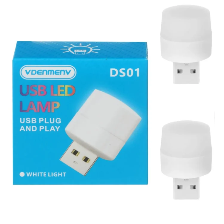 لامپ ال ای دی VDENMENV مدل DS01 بسته 2 عددی – سفید