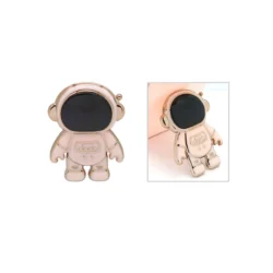 پاپ سوکت عروسکی  مدل فضانورد  -گلبهی